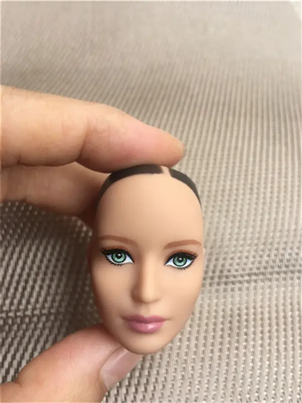 Rare Limited Collection Doll Heads Princess Doll Practice Make Up Bald Head Girl DIY Toys BTS Ken Prince Doll Heads Toy