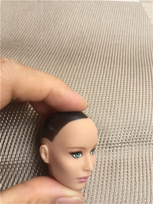 Rare Limited Collection Doll Heads Princess Doll Practice Make Up Bald Head Girl DIY Toys BTS Ken Prince Doll Heads Toy