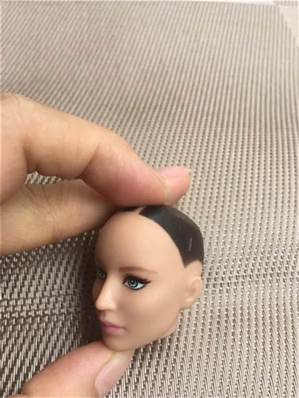 Rare Limited Collection Doll Heads Princess Doll Practice Make Up Bald Head Girl DIY Toys BTS Ken Prince Doll Heads Toy