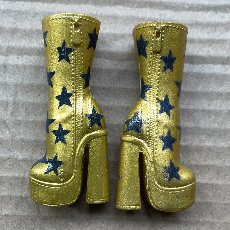 Original Rainbow Big Sister Doll Shoes Accessories Girl Doll High-Heels Martin Boots Casual Wearing Dressing Toy Parts