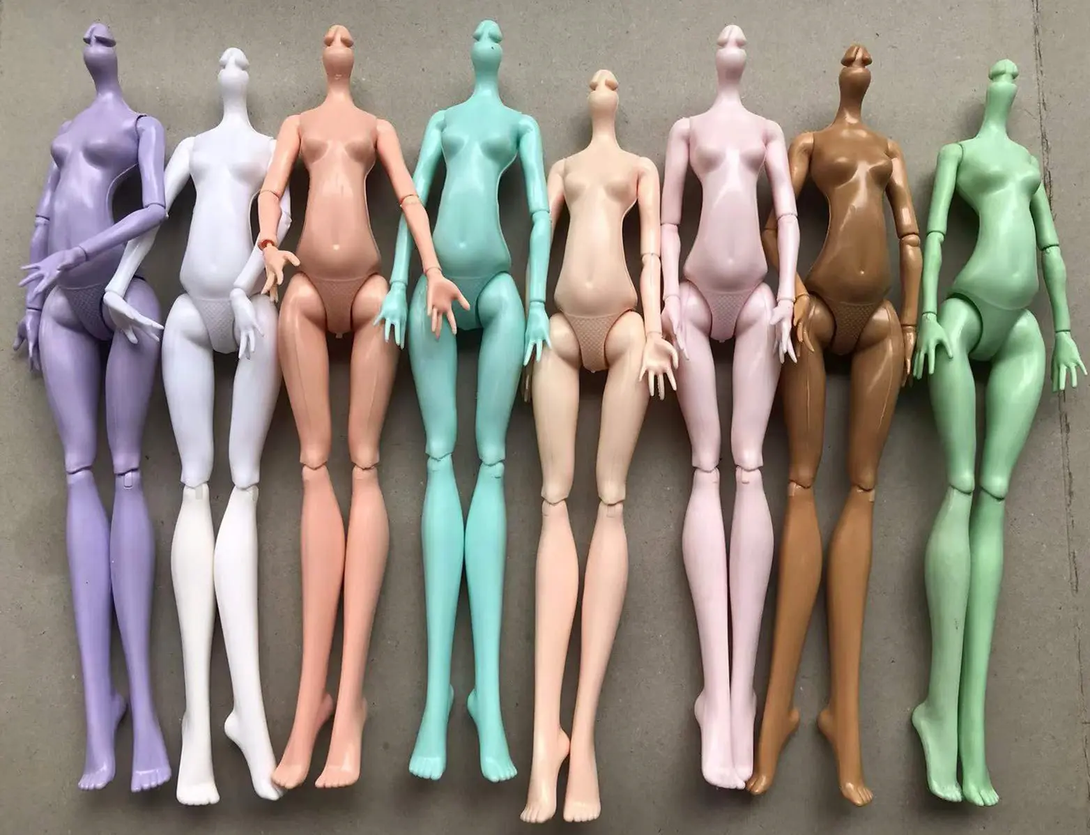 12 Joints Monster Dolls Naked Body Without Head For Monster High Fairytales Doll Bodies Doll Accessories Kids Christmas Gifts