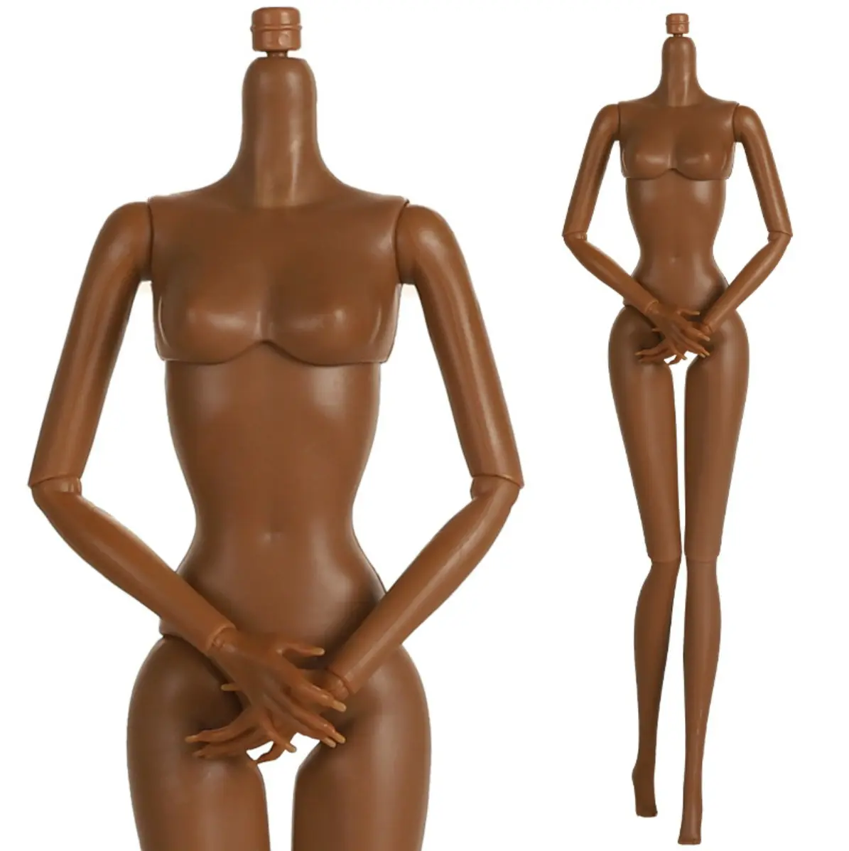 1/6 Super Model Doll Body Joints Movable Solid Doll 30cm Replacement Body For FR/IT Doll Heads