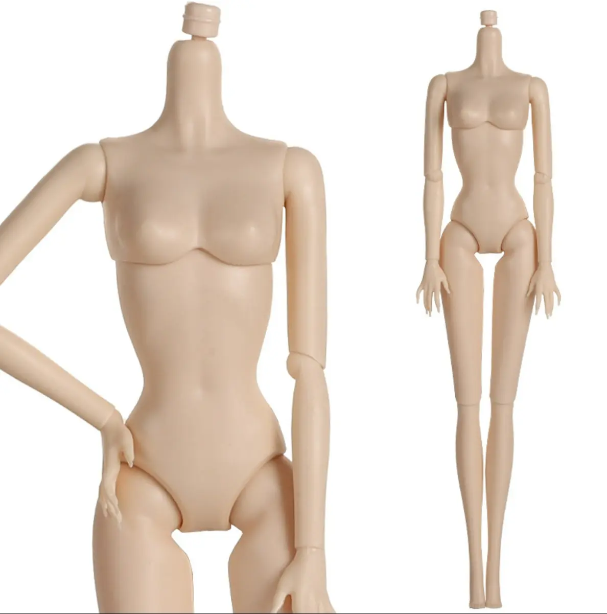 1/6 Super Model Doll Body Joints Movable Solid Doll 30cm Replacement Body For FR/IT Doll Heads