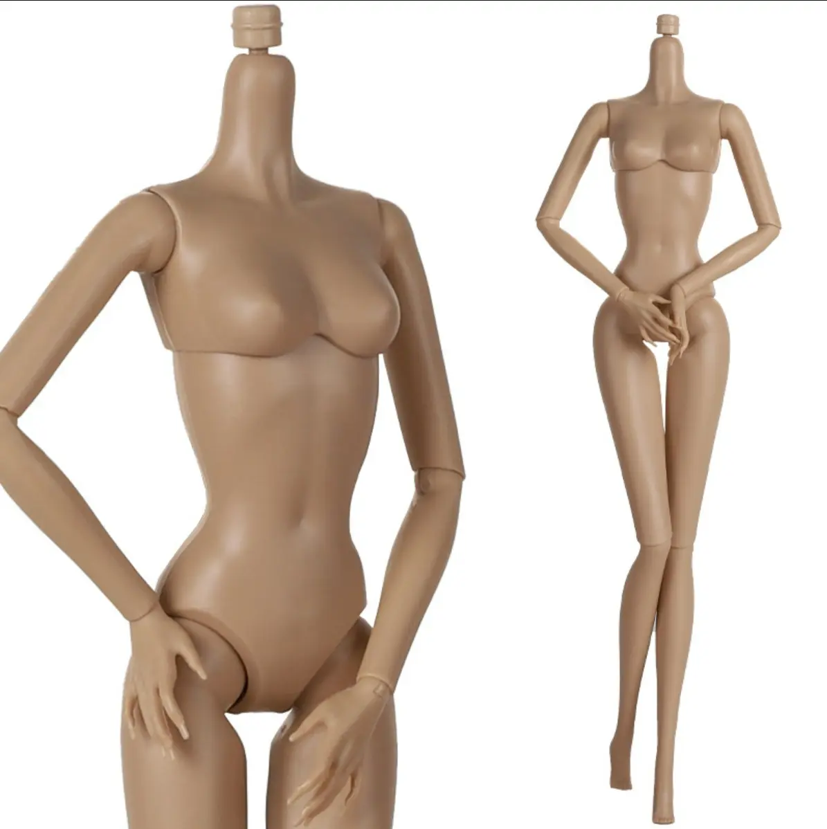 1/6 Super Model Doll Body Joints Movable Solid Doll 30cm Replacement Body For FR/IT Doll Heads