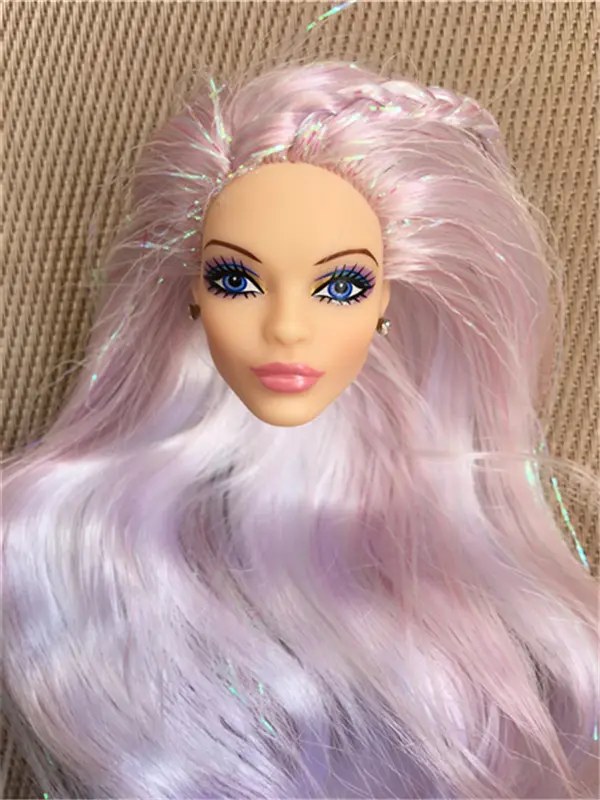 Rare Limited Collection Doll Head Mermaid Muse Super Model Green Eyes Princess Girl DIY Dressing Hair Toy Girl Christmas Gifts