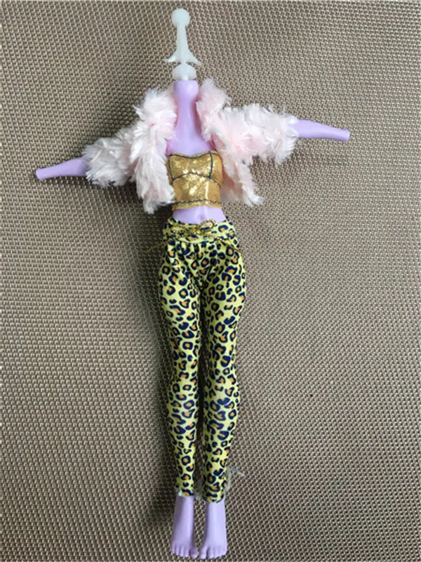 Doll Clothing Set Fashion Casual Wear Handmade Clothes Outfit Doll Clothing Set For 1/6 Doll Dressing Toy Monstering Doll Dress