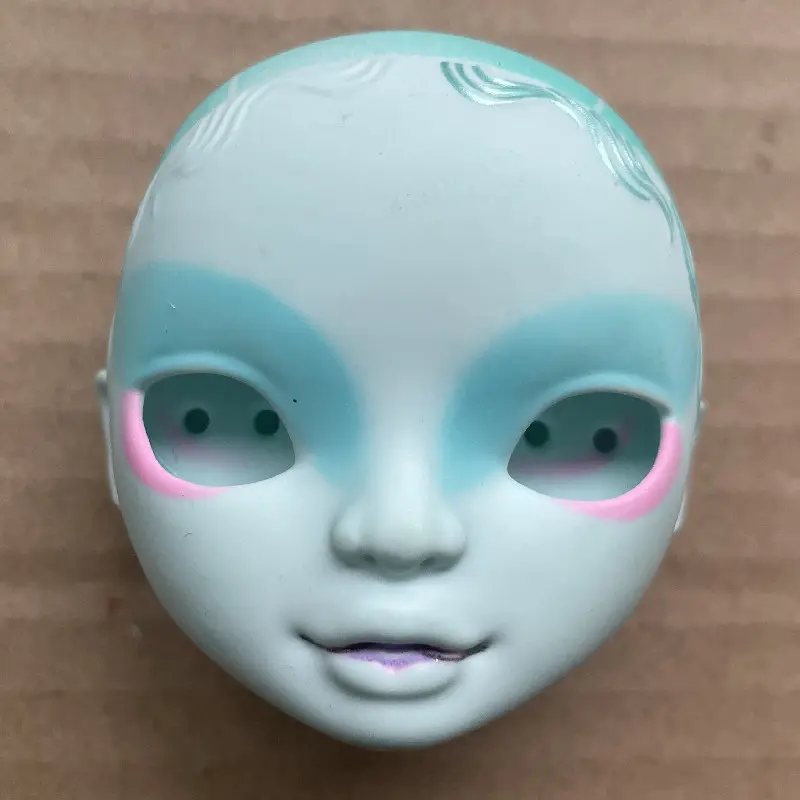 Original Rainbow Sparkly Eyes With Real Eyelashes Blank Heads Doll Parts Replacement Eyes Balls Hands Doll Accessories