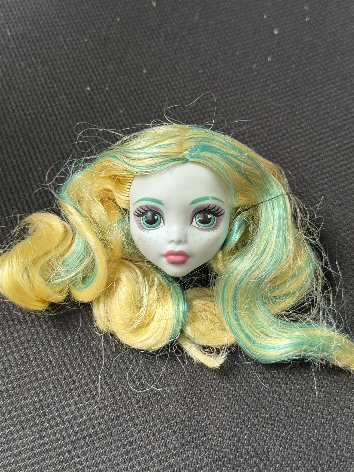 Monster Doll Toy Head Good Makeup Doll Head Girl Dressing DIY Toy Parts Children Birthday Gifts Original Rare Collection Heads