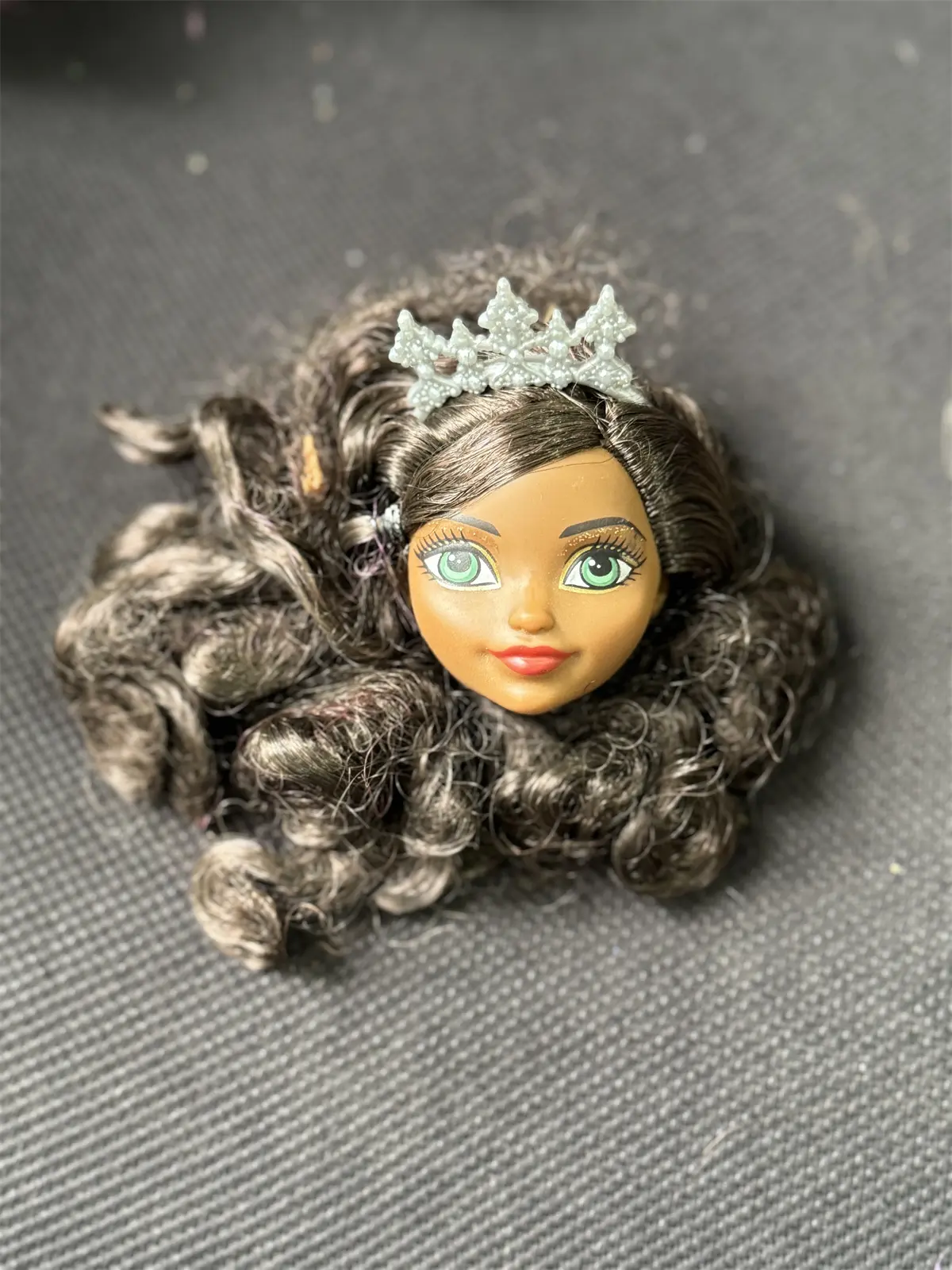 Monster Doll Toy Head Good Makeup Doll Head Girl Dressing DIY Toy Parts Children Birthday Gifts Original Rare Collection Heads
