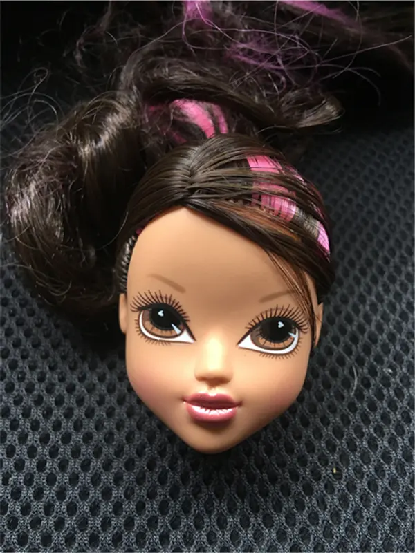 Original Quality Doll Heads Brown White Body Dressing For Girl Playing New Multi-joint Movable Doll Body 24CM Doll Body