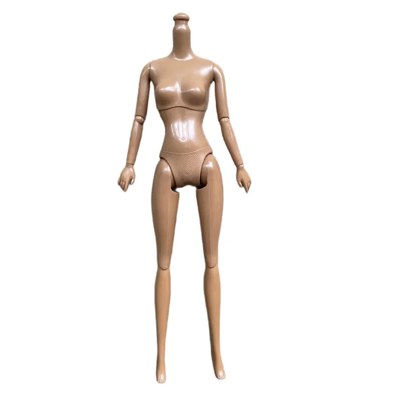 28cm Toys Joints Movable Nude Naked Male Female  Doll Body For 1/6 PP/FR/BABI Super Model Doll House DIY Body Doll Accessories