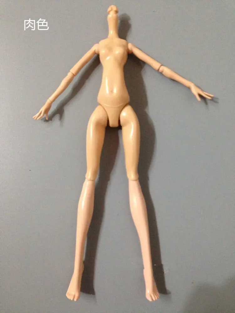 12 Joints Monster Dolls Naked Body Without Head For Monster Dolls Fairytales Doll Bodies Doll Accessories Kids Christmas Gifts