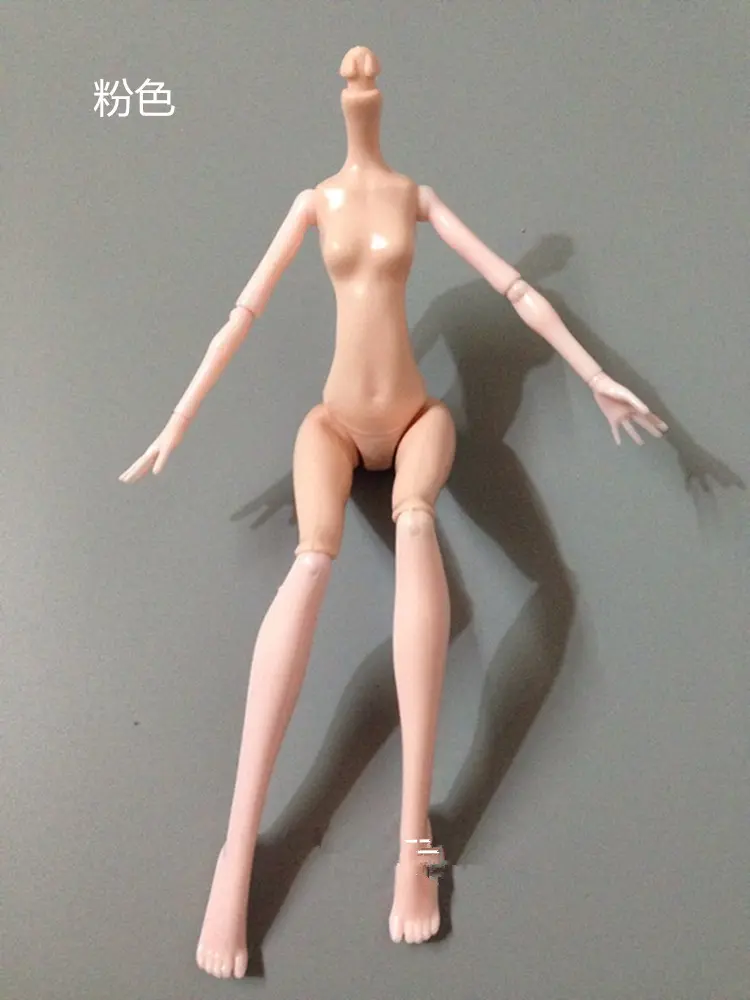 12 Joints Monster Dolls Naked Body Without Head For Monster Dolls Fairytales Doll Bodies Doll Accessories Kids Christmas Gifts