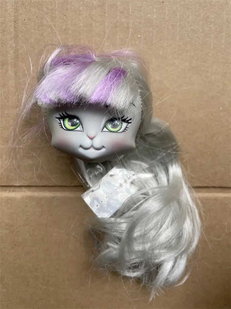 12 Joints Monster Dolls Naked Body Cute Cat Head For Monster Dolls Fairytales Doll Bodies Doll Accessories Kids Christmas Gifts