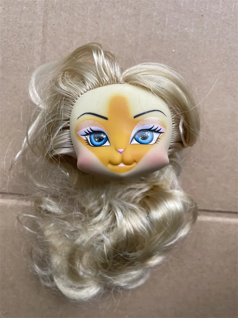 12 Joints Monster Dolls Naked Body Cute Cat Head For Monster Dolls Fairytales Doll Bodies Doll Accessories Kids Christmas Gifts