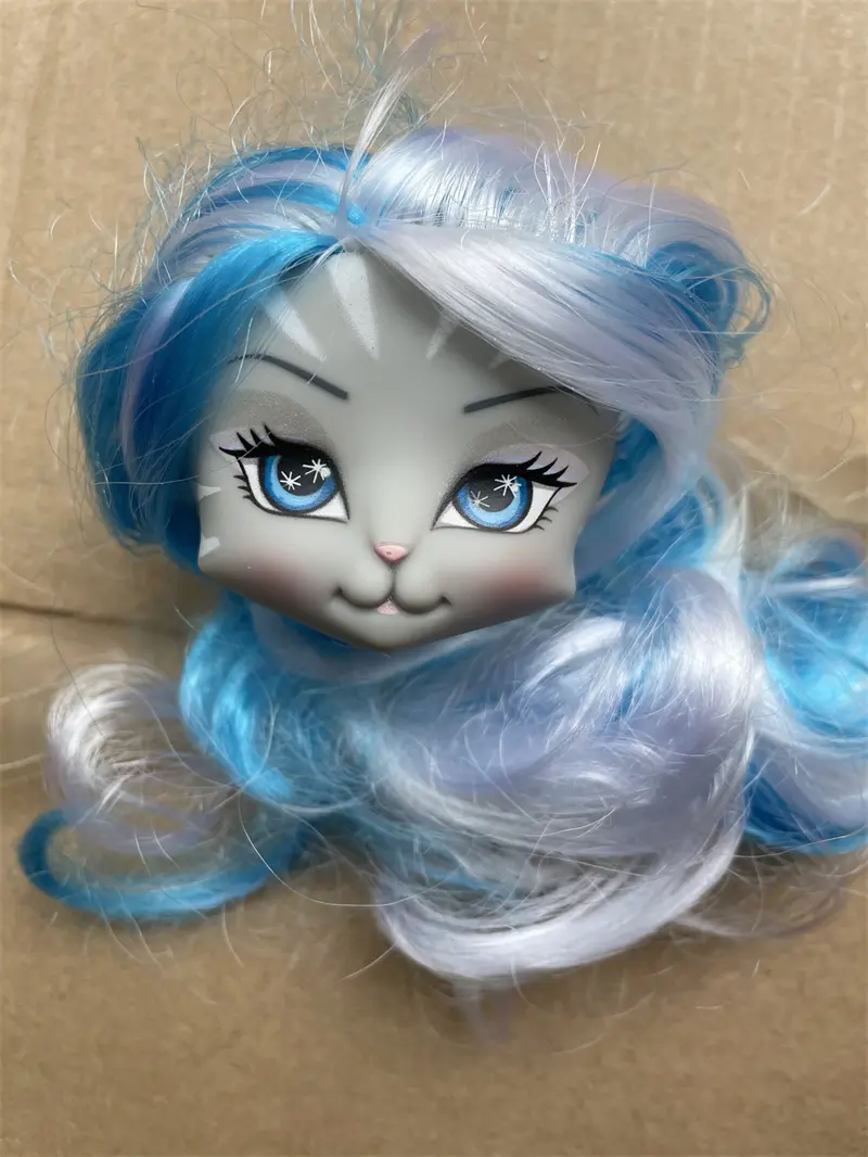 12 Joints Monster Dolls Naked Body Cute Cat Head For Monster Dolls Fairytales Doll Bodies Doll Accessories Kids Christmas Gifts