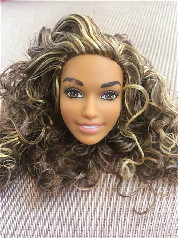 1/6 Doll Toy Head Princess Doll Parts Girl DIY Dressing Hair Toys Kids Makeup DIY Toy Girl Gift Rare Collection Doll Accessories
