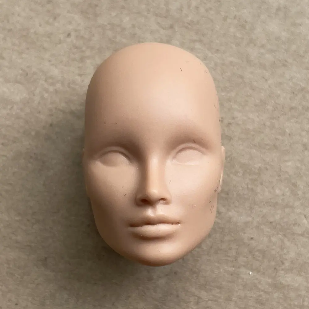 Vintage 1/6 Doll Heads Adele Super Model Female Doll Heads Good Makeup Practice Make Up Quality Doll Head DIY Accessories