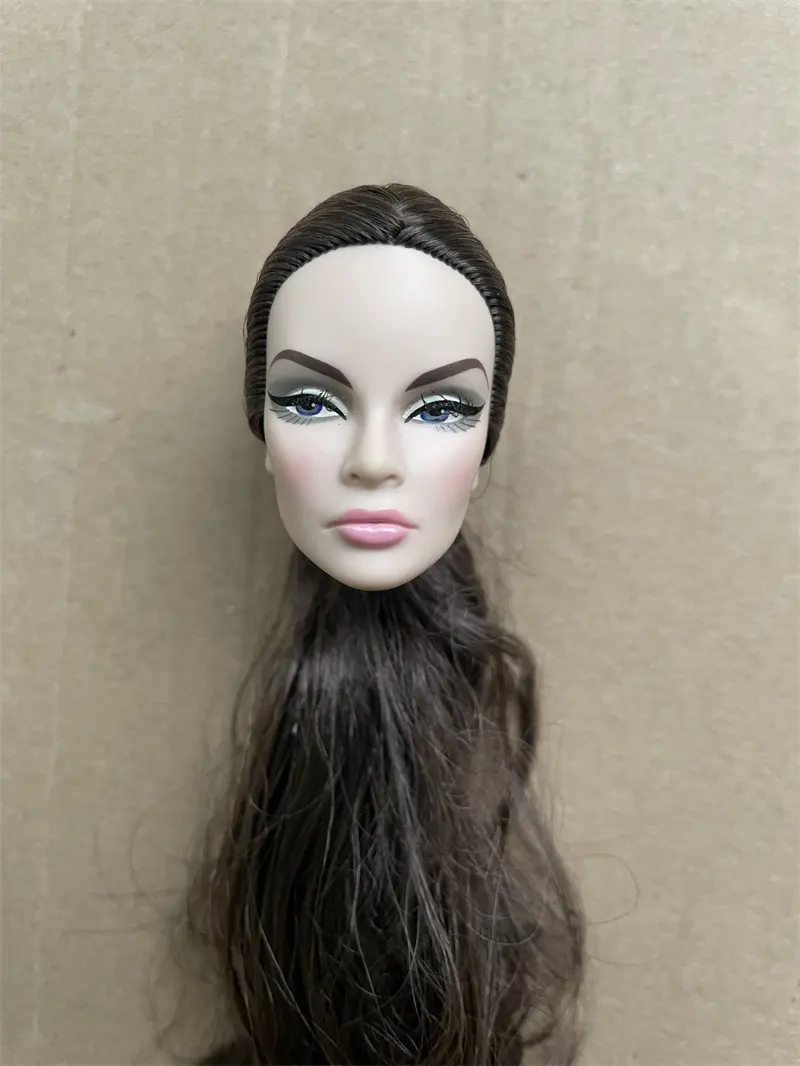 Collection Rare Doll Head 1/6 FR Doll Heads Pepburn Makeup Head Quality Doll Head Girl Dressing DIY Toy Parts