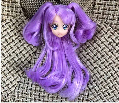 Rare Limited Edition Licca Doll Toy Head Original Cartoon Doll Head Girl DIY Dressing Hair Toys Collection Cute Doll Head