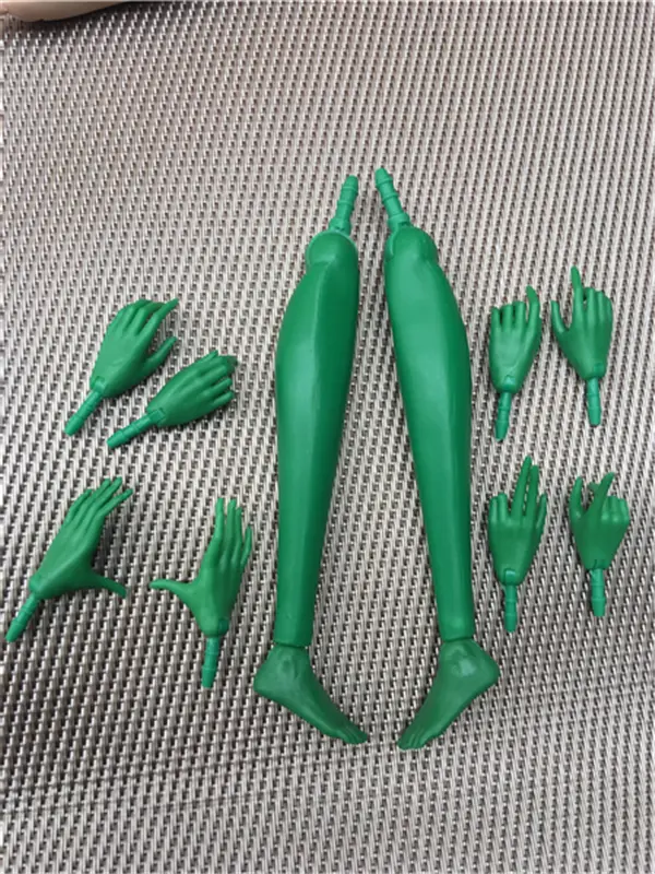Joints Body for FR/PP/IT Doll Replacement Hands Legs Chinese Original Brand Quality Doll Body For FR Super Model Green Blue Head