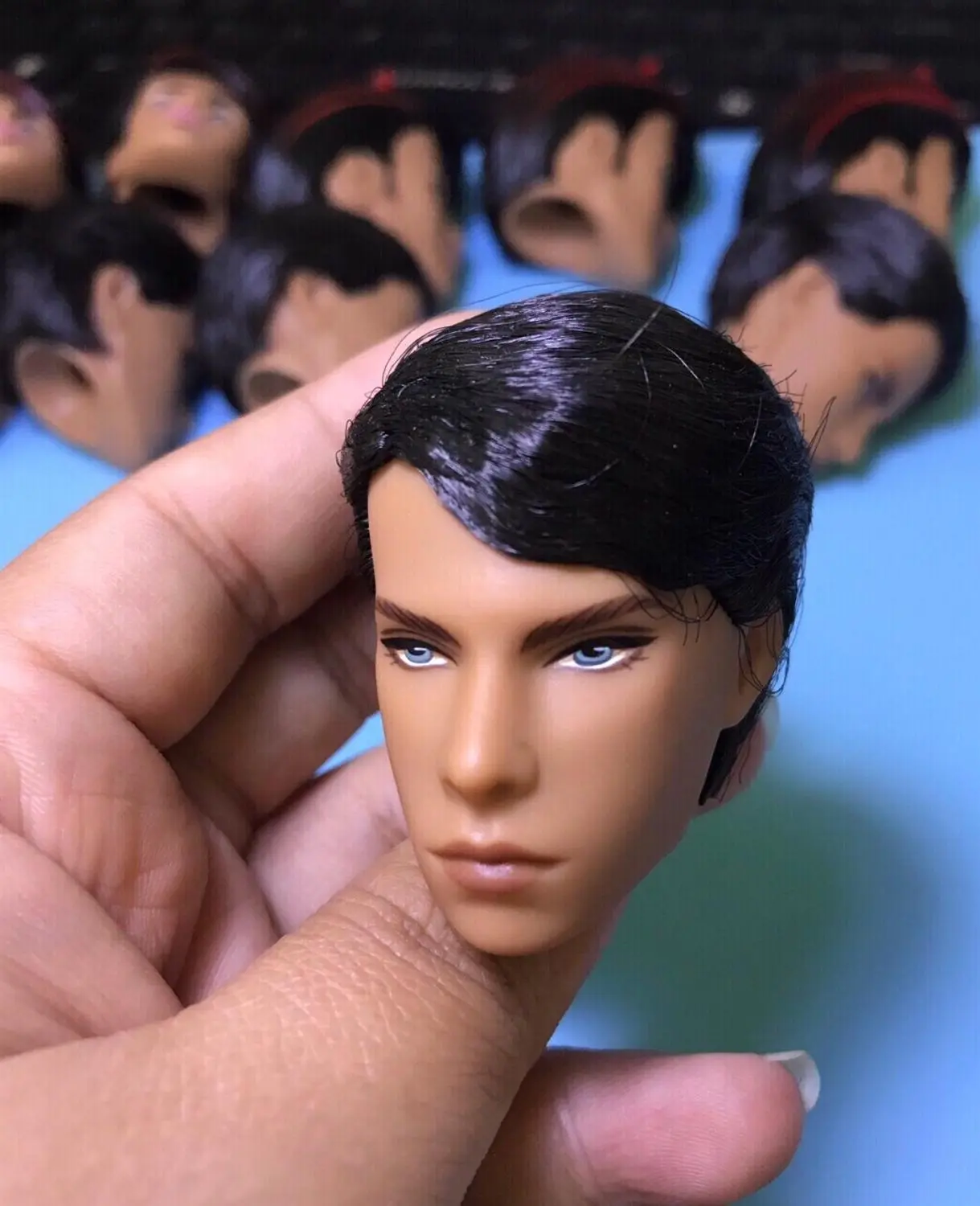 Rare Limited Collection Fashion Loyalty Doll Head Leon Pierre Devries FR Doll Accessories DIY Dressing Boy Prince Toy Doll Heads