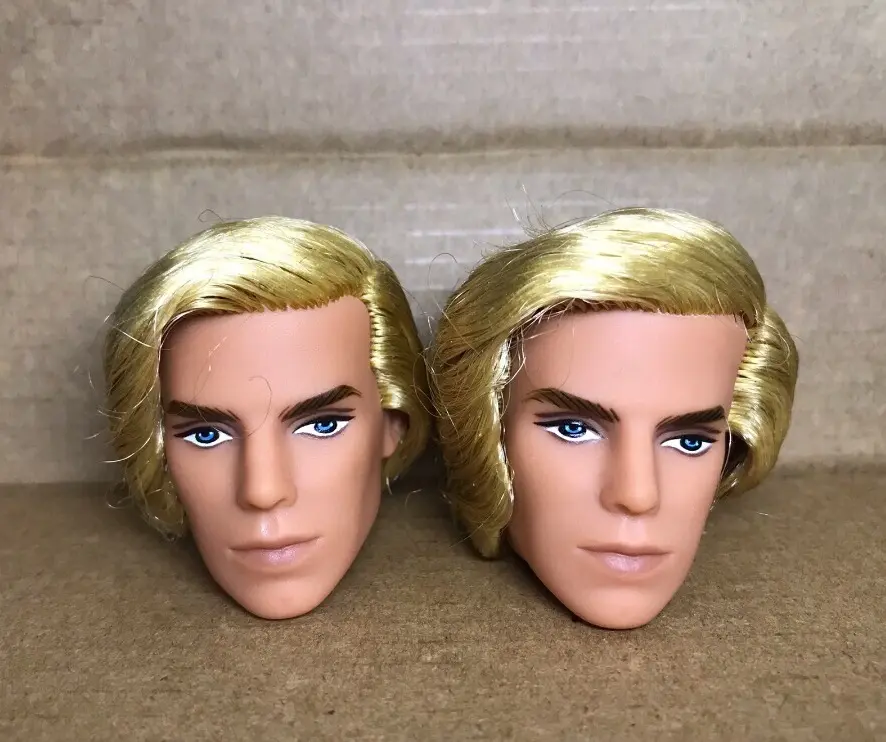 Rare Limited Collection Fashion Loyalty Doll Head Leon Pierre Devries FR Doll Accessories DIY Dressing Boy Prince Toy Doll Heads