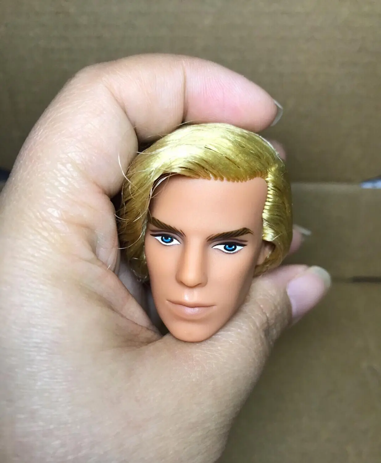 Rare Limited Collection Fashion Loyalty Doll Head Leon Pierre Devries FR Doll Accessories DIY Dressing Boy Prince Toy Doll Heads