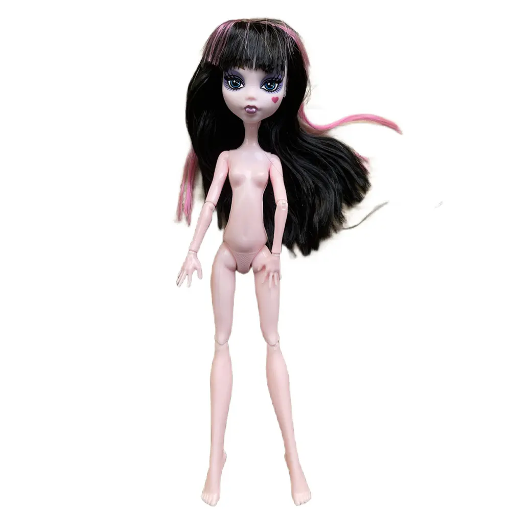 Rare Collection Monster Doll Head Good Makeup Doll Head Girl Dressing DIY Toy Parts Children Birthday Christmas Gift Party Favor