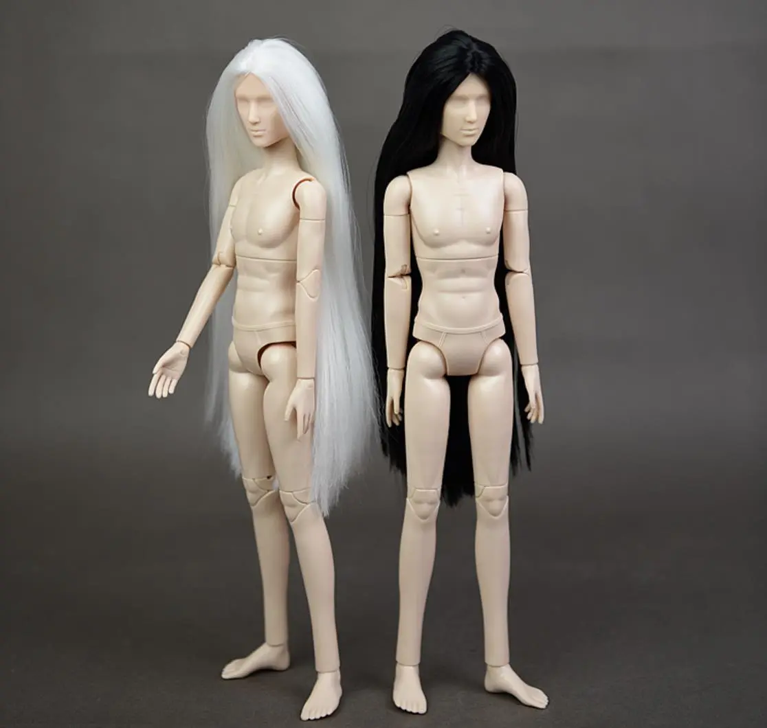 Chinese Classic YUGE Male Doll Figures 20 Joints Flexible Body BJD Boy Doll Long Hair Boyfriend DIY Doll Dressing Collections
