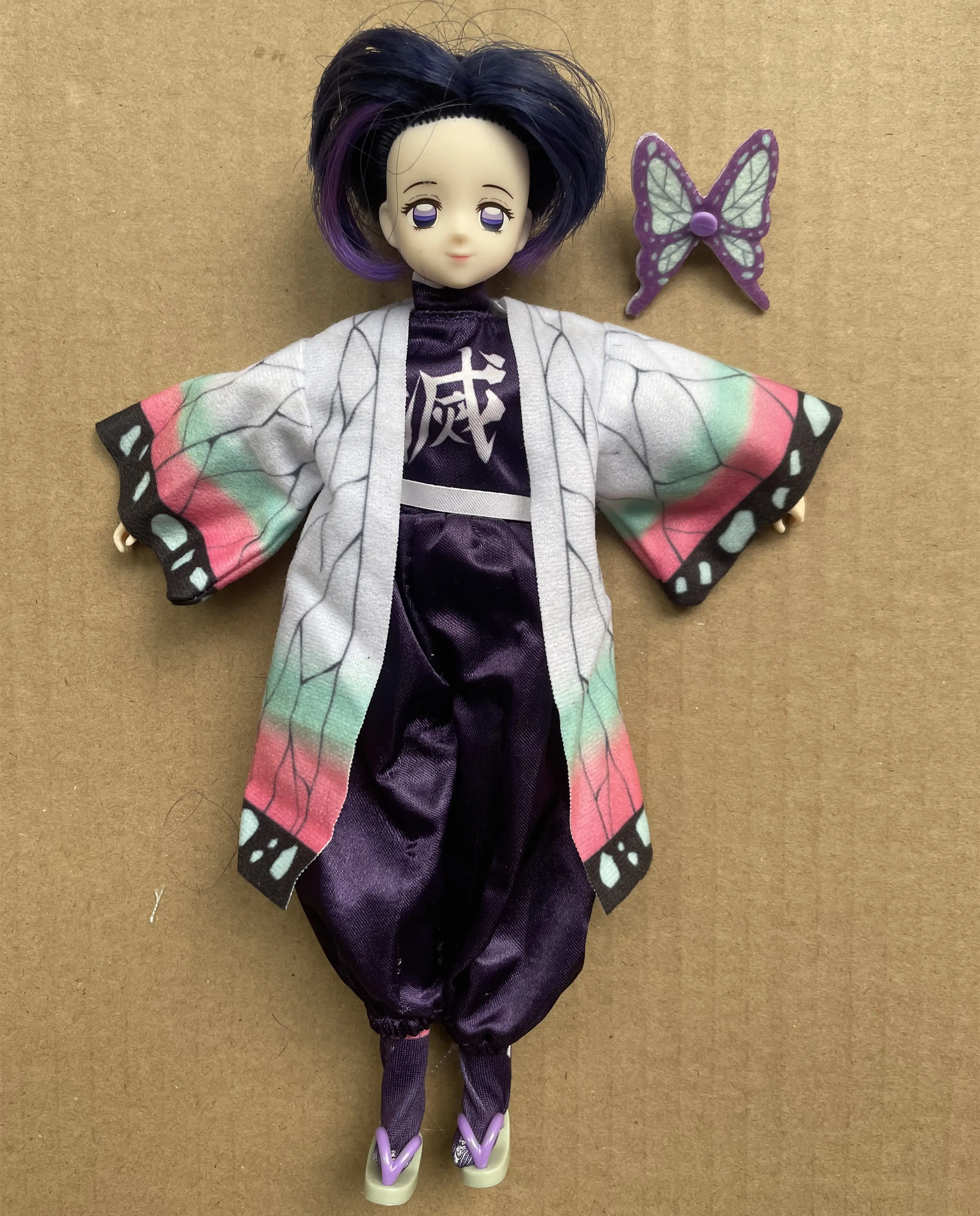 New Anime Figure Doll Blyth Licca Head Plant Hair Braid BOBO Blue Hair Toy Cartoon Doll Girls DIY Dressing Hair Toys Collections
