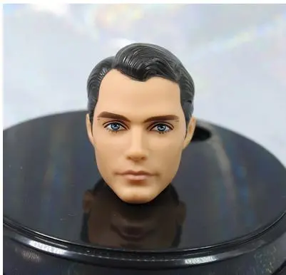 Men Heros Rare Doll Head No Hair Good Makeup Doll Bald Head Toys Parts Kids Playing House DIY Toy Ken Prince Boy Doll Heads