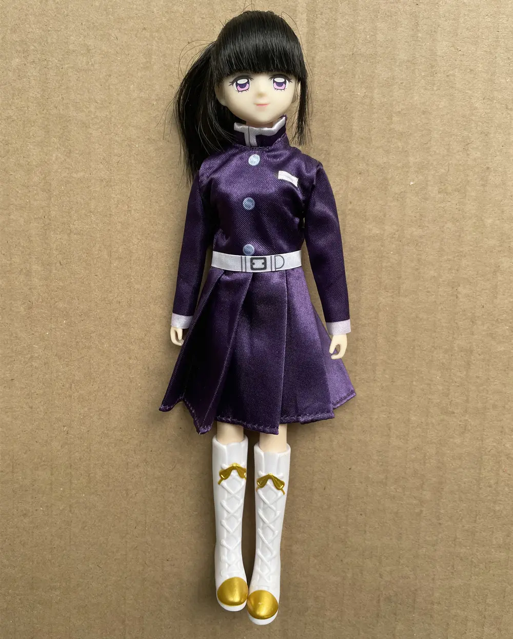 New Anime Figure Doll Blyth Licca Head Plant Hair Braid BOBO Blue Hair Toy Cartoon Doll Girls DIY Dressing Hair Toys Collections