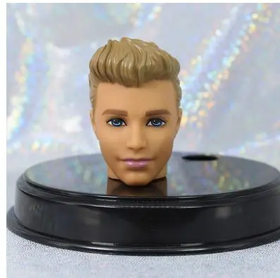 Men Heros Rare Doll Head No Hair Good Makeup Doll Bald Head Toys Parts Kids Playing House DIY Toy Ken Prince Boy Doll Heads