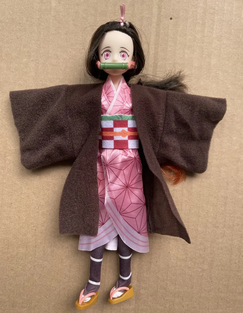 New Anime Figure Doll Blyth Licca Head Plant Hair Braid BOBO Blue Hair Toy Cartoon Doll Girls DIY Dressing Hair Toys Collections