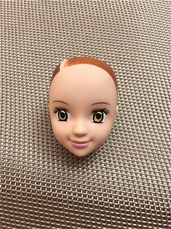 Kurhn Doll Head No Hair Princess Heads DIY Plants Hair Head for 1/6 Doll Girls Doll Accessories