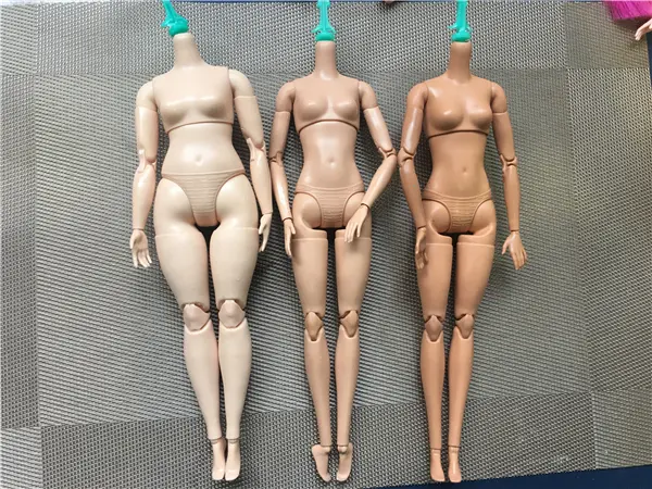 Simba Male Body Original Doll Yoga Body White Black Brown Beige Color 1/6 Girl Doll Princess Prince Doll Body