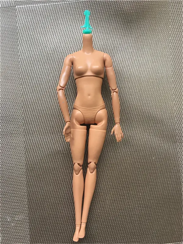 Simba Male Body Original Doll Yoga Body White Black Brown Beige Color 1/6 Girl Doll Princess Prince Doll Body