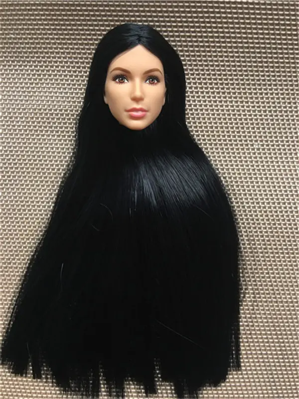 New Arrival Rare Collection Doll Head Princess Fashion White Hair Princess Head Girl DIY Dressing Hair Toys Favorite Collection