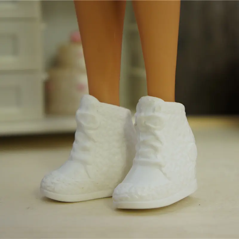Lady Doll Shoes for Princess Fashion Female Doll Boots Shoes Dolls Accessories Doll Long Knees Boots Wonder Doll Shoes