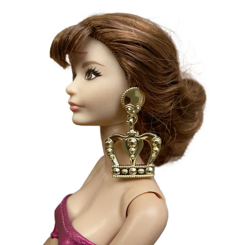 Original Doll Accessories Bracelet Hair Bang Earrings Glasses Watch for Fashion 1/6 Doll