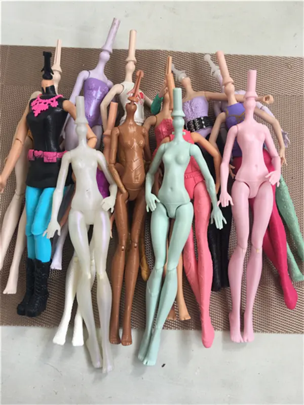 New Arrival Rare Limited Collection Original Monsters Body Doll Bodies Yellow cat DIY Toys Doll Accessories