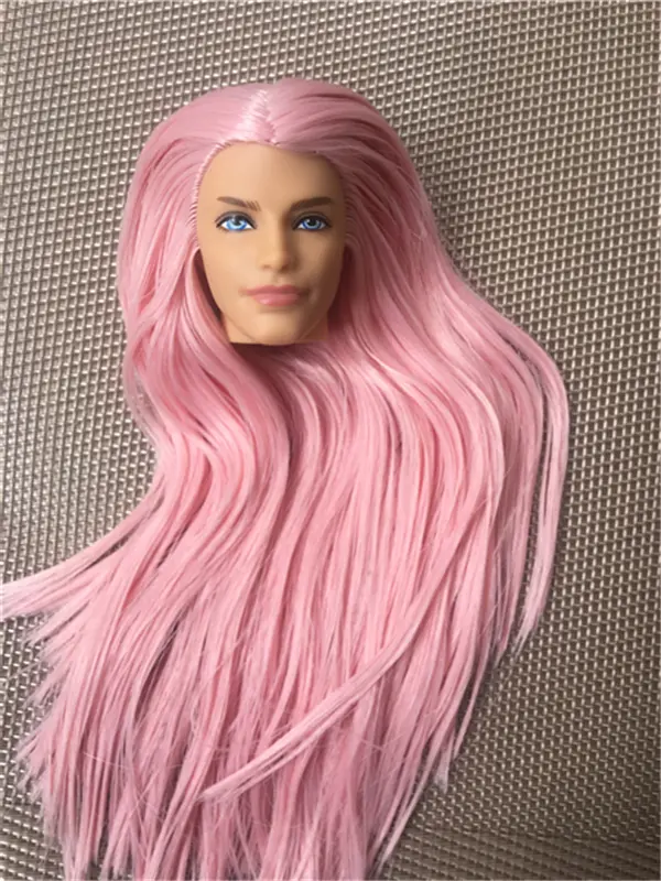 Rare Global Limited Coleection Doll Head Prince Ken Heads Korean Idol Potter Ron Malfoy Boy Head DIY Dressing Hair Toys
