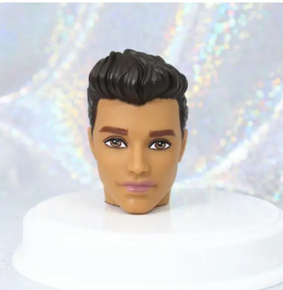 Rare Global Limited Coleection Doll Head Prince Ken Heads Korean Idol Potter Ron Malfoy Boy Head DIY Dressing Hair Toys