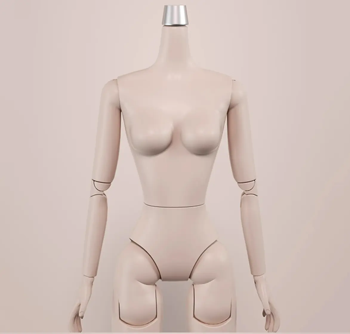 1/6 Super Model Doll Body 16 Joints Moveable Double Knees Doll Accessories DIY For 30cm FR/IT Barbe Doll Adjustable Neck Parts