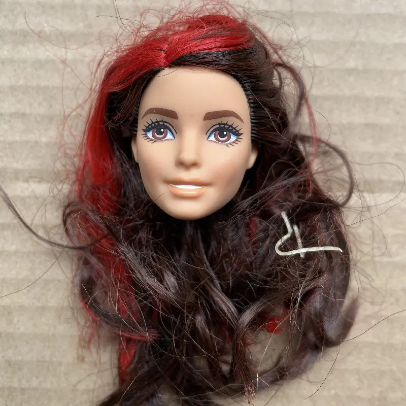 Vintage New Arrival Rare Collection 1/6 Doll Heads Princess Doll Head Girl DIY Dressing Hair Toys Kids Makeup DIY Toy