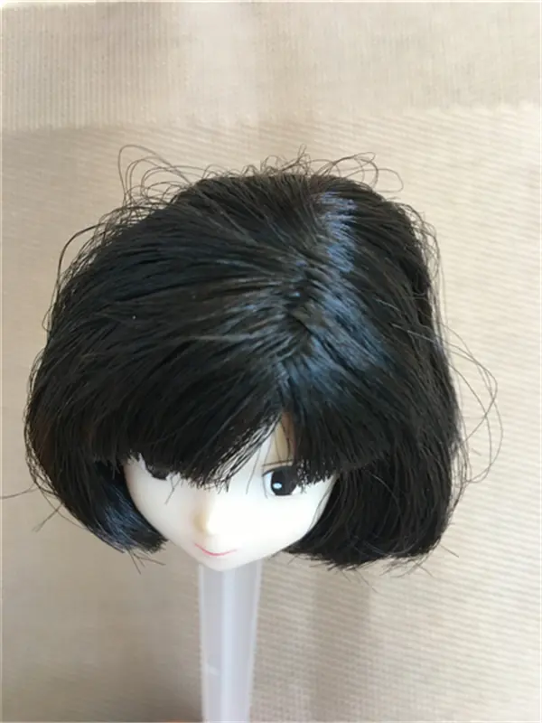 Rare Limited Edition Kiki Head Licca Doll Toy Head Cartoon Doll Head Girls Boys DIY Dressing Hair Toys Collection Cute Doll Head