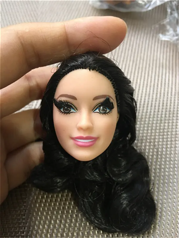 New Arrival Rare Collection Muse Mermaid Doll Heads Princess Doll Head Girl DIY Dressing Hair Toys Kids Makeup DIY Toy