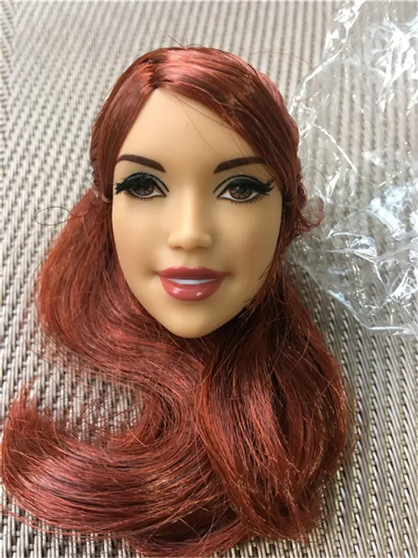 New Arrival Rare Collection Muse Mermaid Doll Heads Princess Doll Head Girl DIY Dressing Hair Toys Kids Makeup DIY Toy