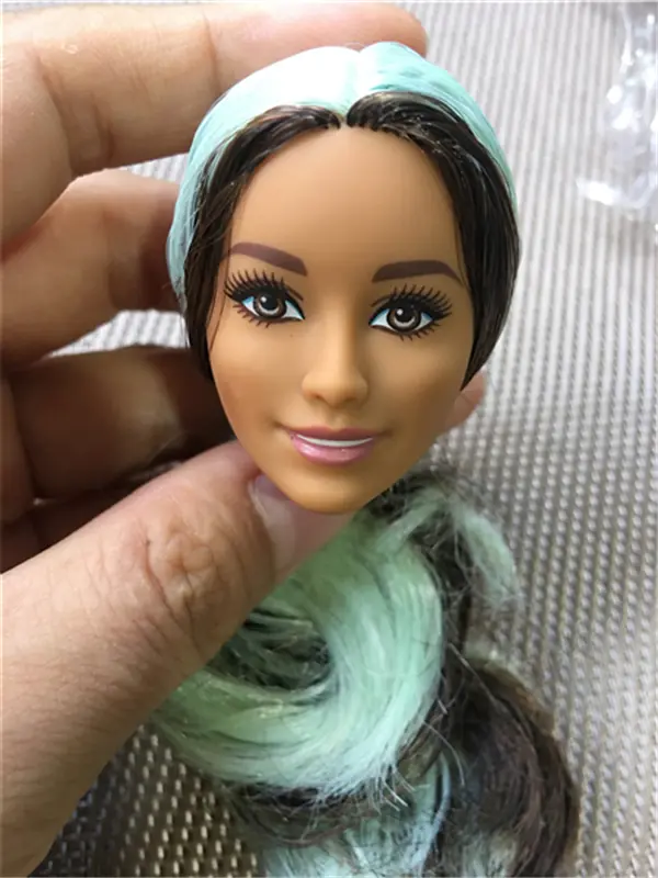 New Arrival Rare Collection Muse Mermaid Doll Heads Princess Doll Head Girl DIY Dressing Hair Toys Kids Makeup DIY Toy